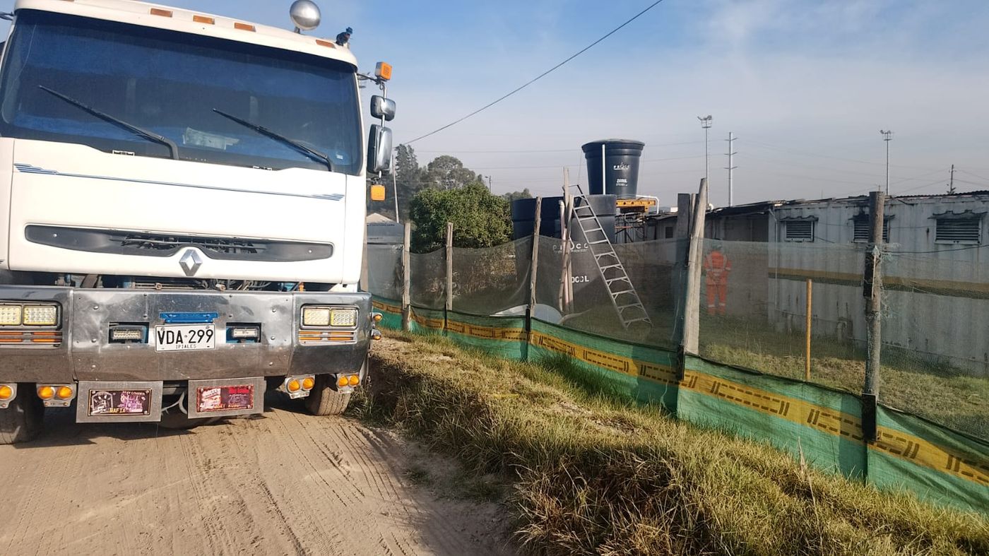 Entrega de agua potable